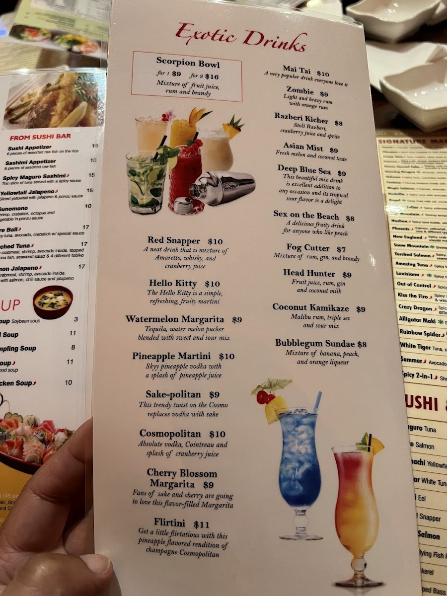 Menu Yoshimama Japanese Sushi Bar-5